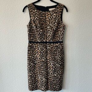 LOFT by Ann Taylor Dress Leopard Print‎ 0P